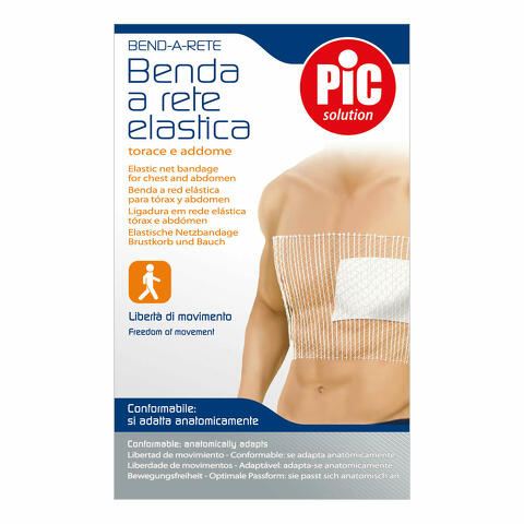 Benda a rete tubolare elastica  torace/addome calibro 6