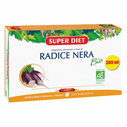 Superdiet radice nera bio 20 ampolle 15 ml