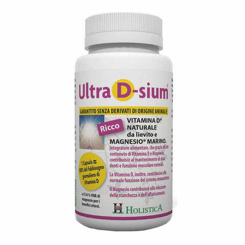 Ultra d-sium vitamina d naturale 60 capsule