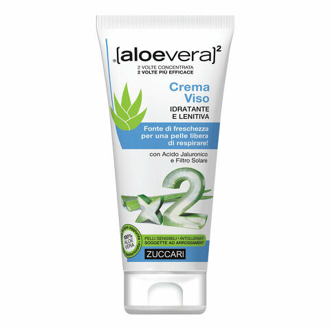 Aloevera2 crema viso idratante e lenitiva