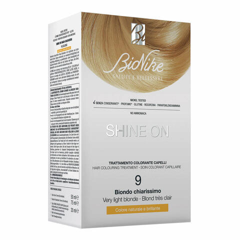 Shine on capelli biondo chiaro 9