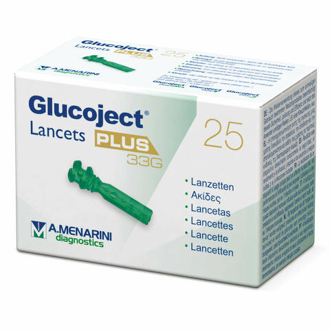 Lancette pungidito glucojet plus gauge 33 25 pezzi