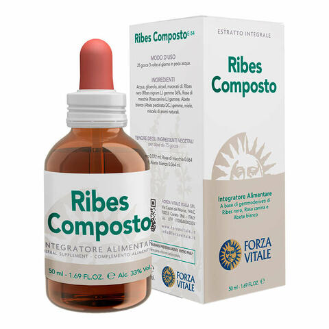 Ecosol ribes composto gocce 50 ml