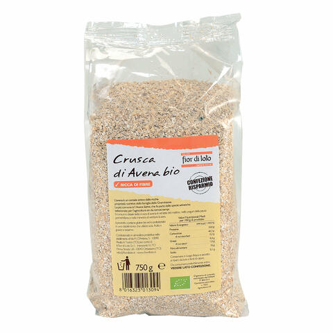 Crusca di avena bio 750 g