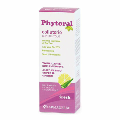 Phytoral collutorio con xilitolo fresh 200 ml