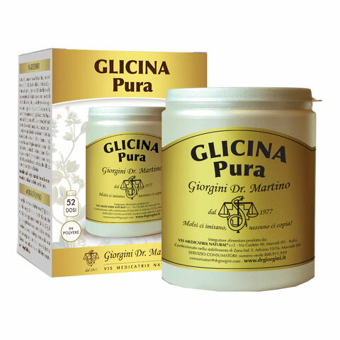 Glicina pura polvere solubile 250 g