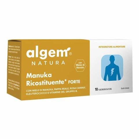 Algem manuka ricostituente forte 10 flaconcini 10 ml