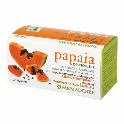 Papaia orosorubile 30 bustine