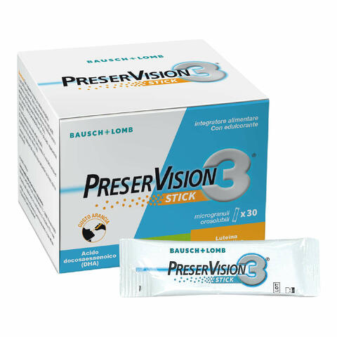 Preservision 3 30 stick orosolubili da 2 g