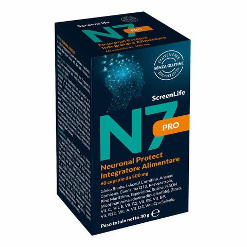 N7pro neuronal protect 60 compresse integratore cefalle emicrania mal di testa