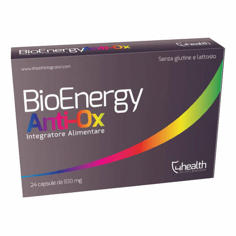 Bioenergy antiox 4h 24 capsule 830 mg