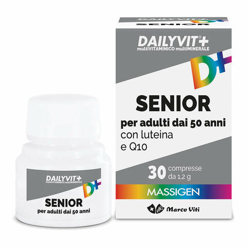 Dailyvit+ senior multivitaminico e multiminerale 30 compresse