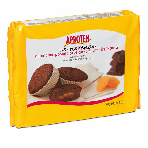 Merendina senza zucchero cacao albicocca 180 g