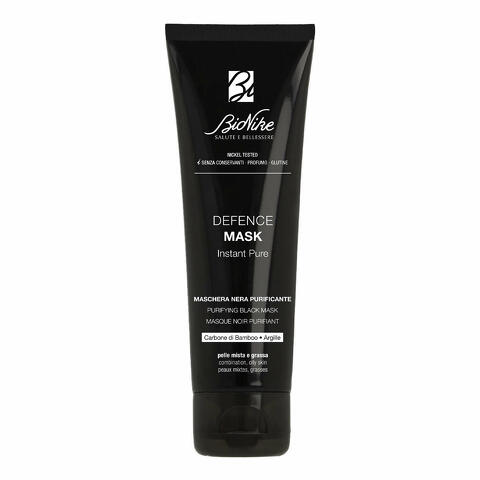 Defence mask instant pure maschera nera purificante 75 ml