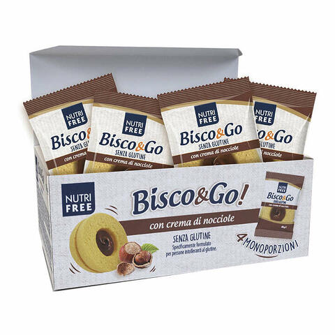 Bisco&go con crema di nocciole 4x40 g