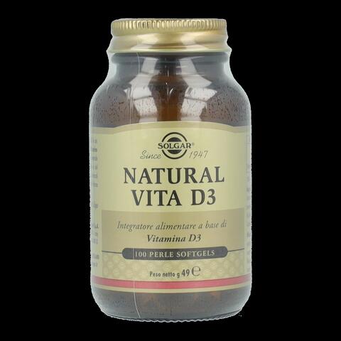 Natural vita d3 1000 100 perle softgel