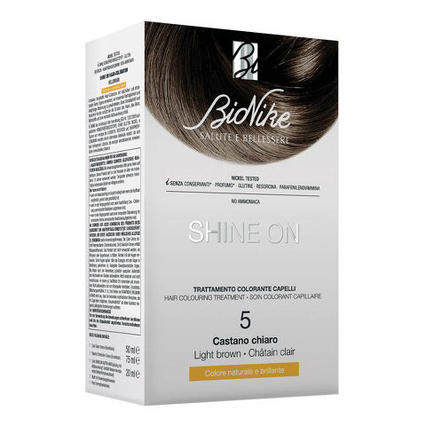 Shine on capelli castano chiaro 5