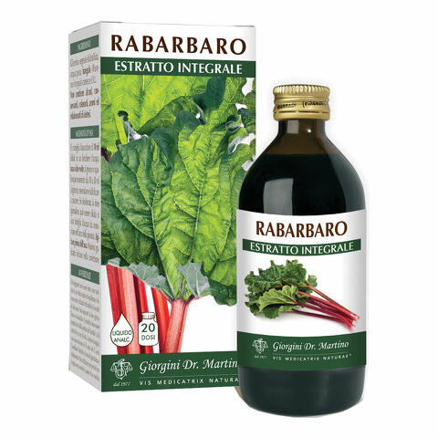 Rabarbaro estratto integrale 200 ml