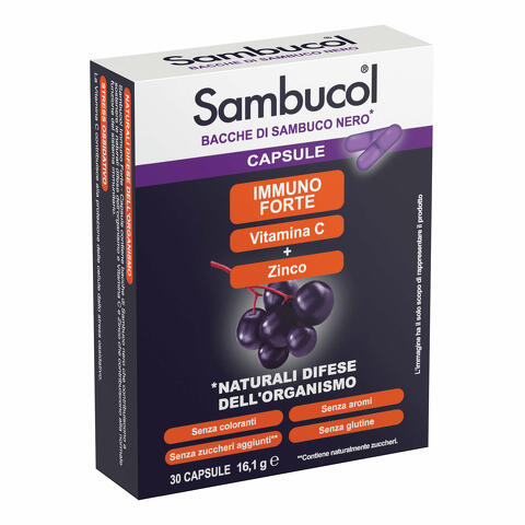 Sambucol immunoforte 30 capsule