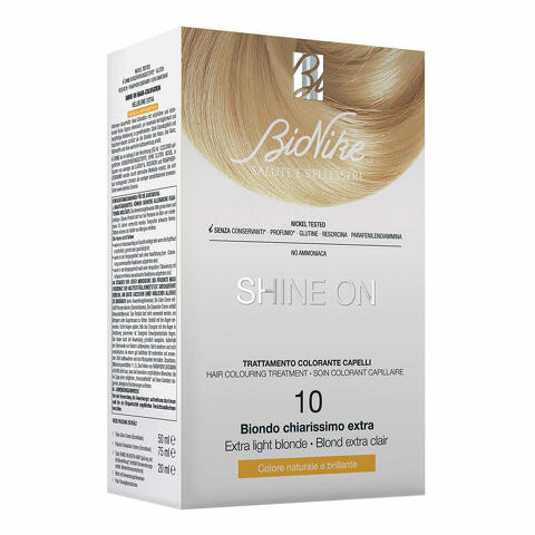 Shine on colore capelli biondo 10