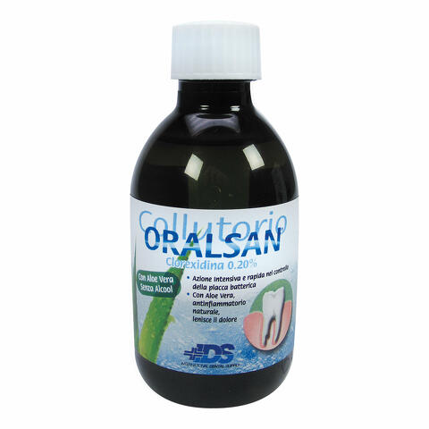 Oralsan collutorio clorexidina 0,20% con aloe 200 ml