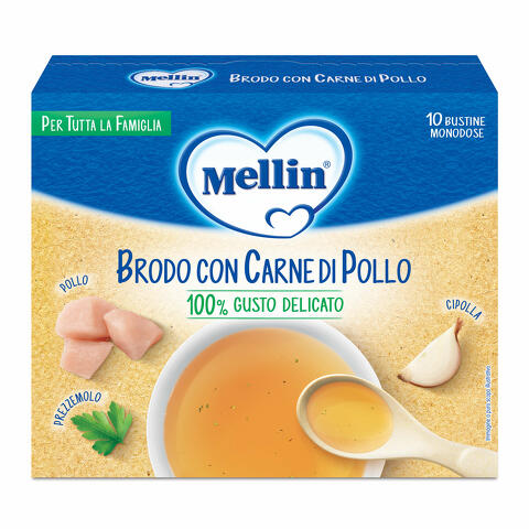 Brodo carne pollo 10 bustine