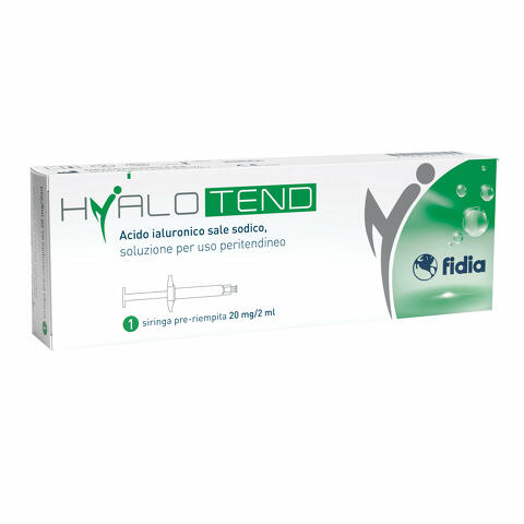 Siringa intra-articolare hyalotend 20mg/2ml 3 pezzi