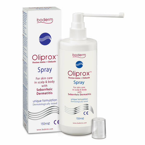 Oliprox spray antidesquamazione e dermatite seborroica cuoio capelluto e pelle 150 ml