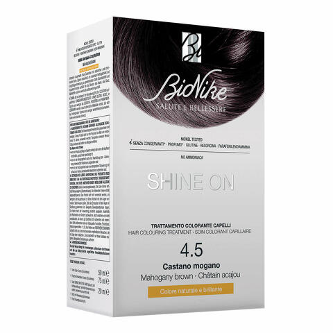 Shine on capelli castano mogano 4.5