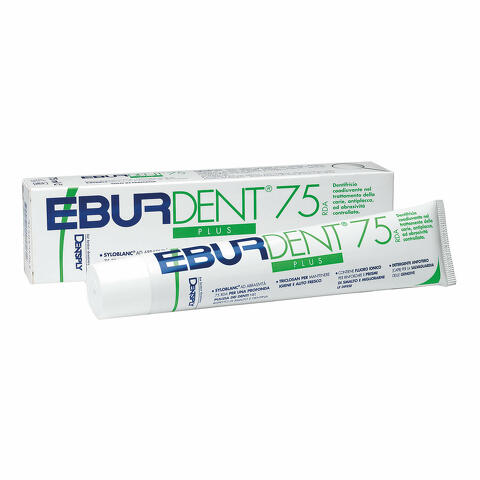 Eburdent 75 plus dentifricio 75 ml