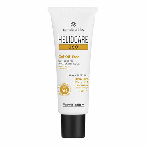 360 gradi oil free spf50 50 ml