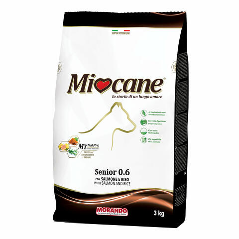 Miocane senior 0,6 salmone/riso 3 kg