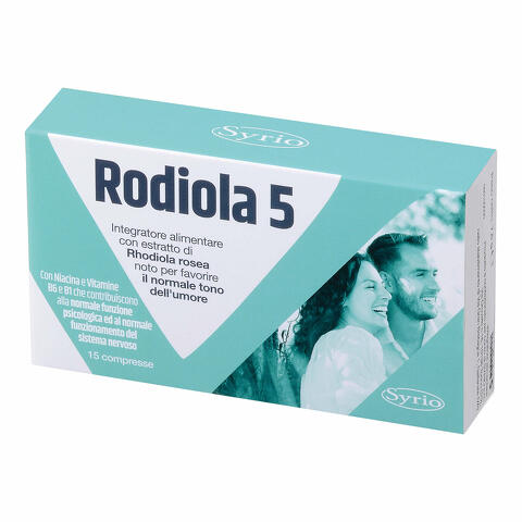 Rodiola 5 15 compresse