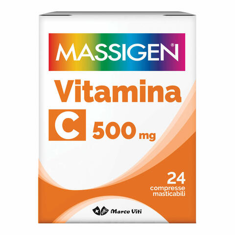 Massigen c viti 500 mg 24 compresse masticabili