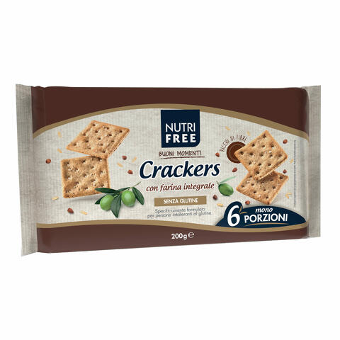 Crackers integrali 33,4 g x 6 pezzi