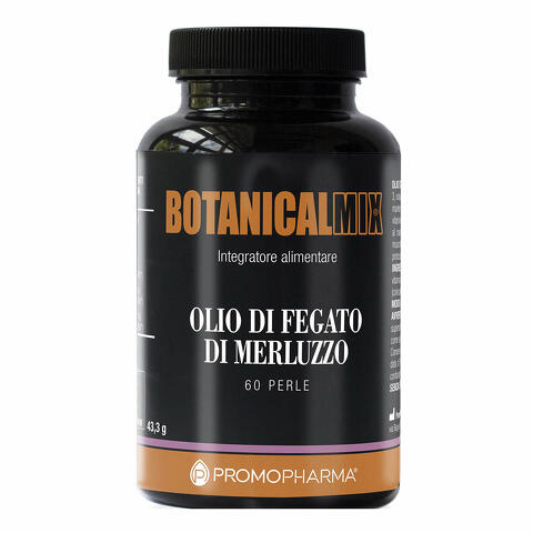 Olio di fegato di merluzzo botanical mix 60 perle