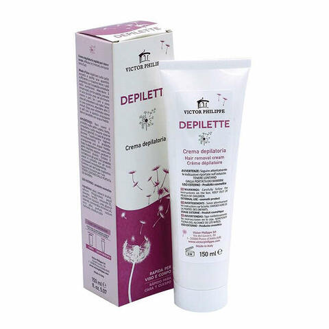 Depilette crema depilatoria viso/corpo 150 ml