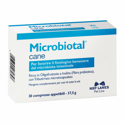 Microbiotal cane blister 30 compresse appetibili