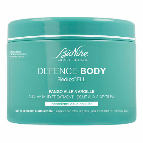 Defence body anticellulite fango alle 3 argille vaso 500 g