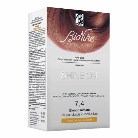 Shine on capelli biondo ramato 7.4