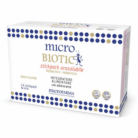 Microbiotic stick pack 14 bustine