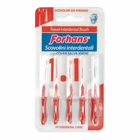 Travel interdental brush 1,1