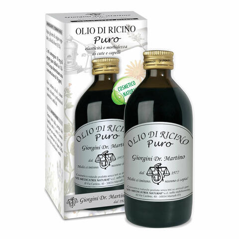 Olio ricino puro 200 ml