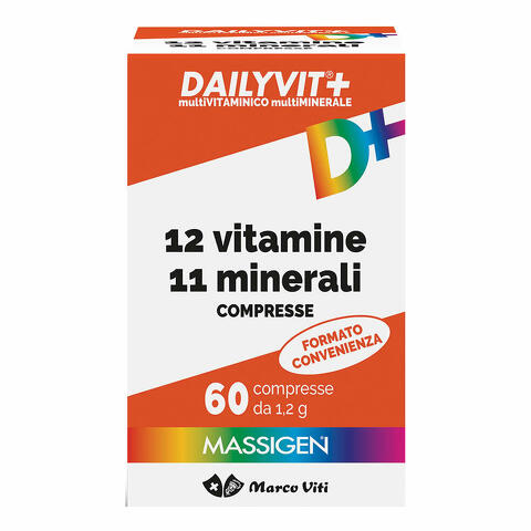 Dailyvit+ 12 vitamine 11 minerali 60 compresse