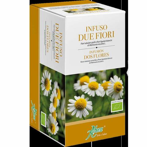 L'infuso due fiori tisana 20 filtri