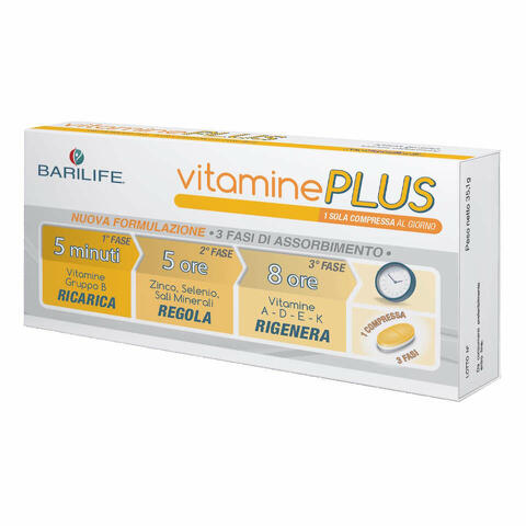 Vitamine plus 30 compresse trifase