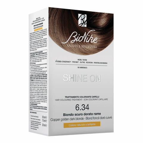 Shine on capelli biondo ramato 6.34