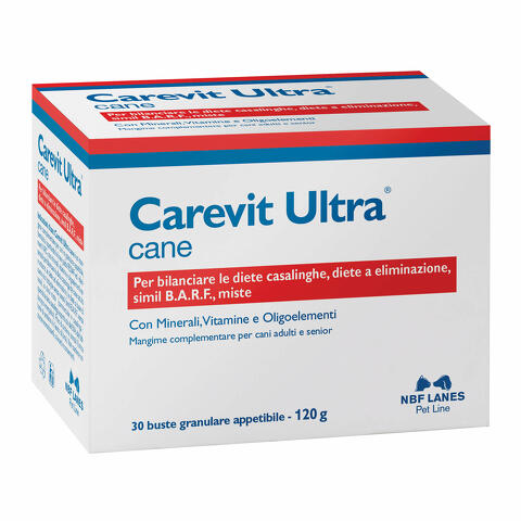 Carevit ultra cane 30 buste da 4 g