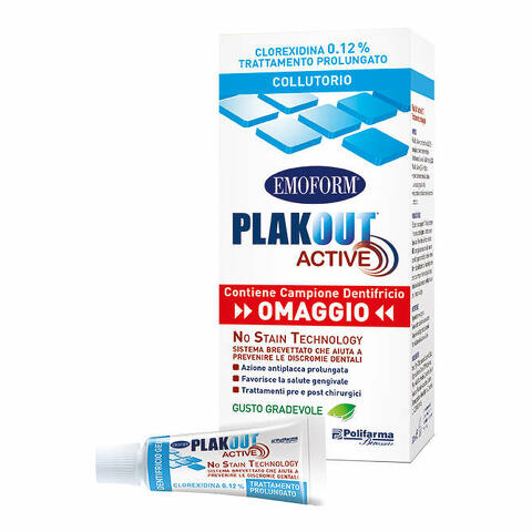 Plak out active clorexidina 0,12% collutorio 200 ml