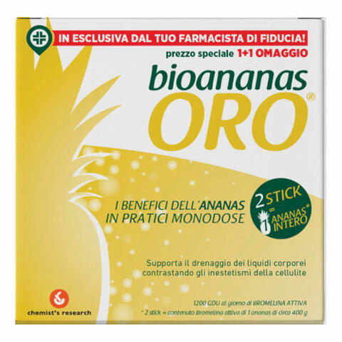 Bioananas oro 30 stick monodose